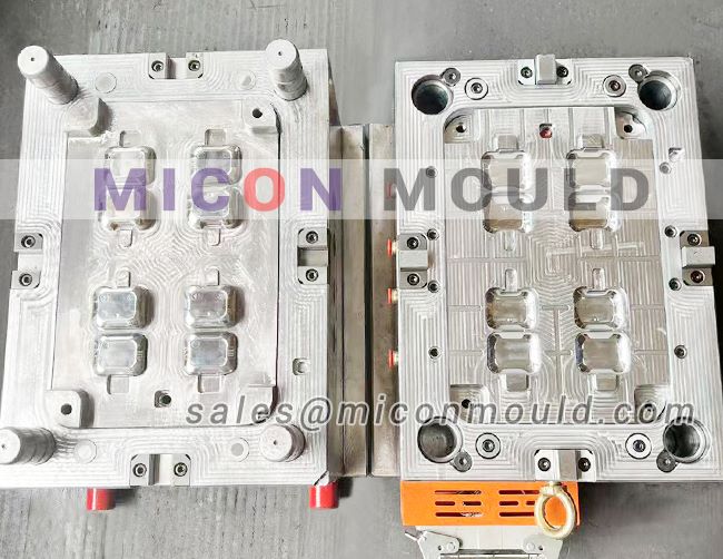 flip lid storage box mould