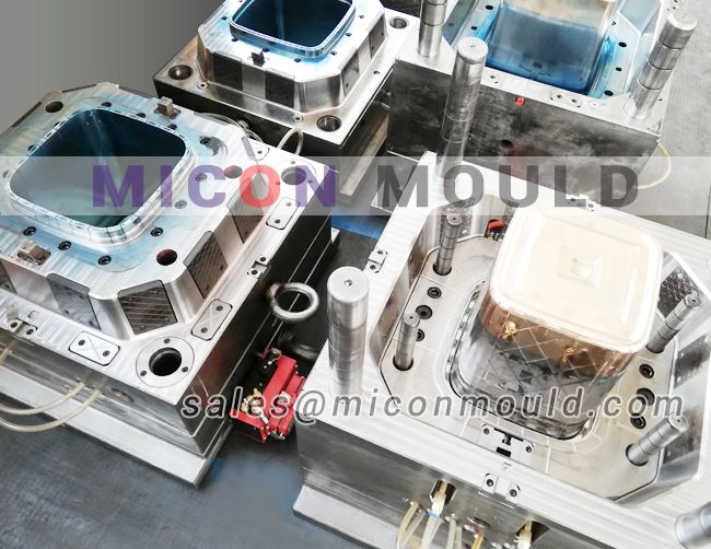 square oil bucket mould