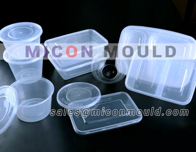 Thin wall food container molds