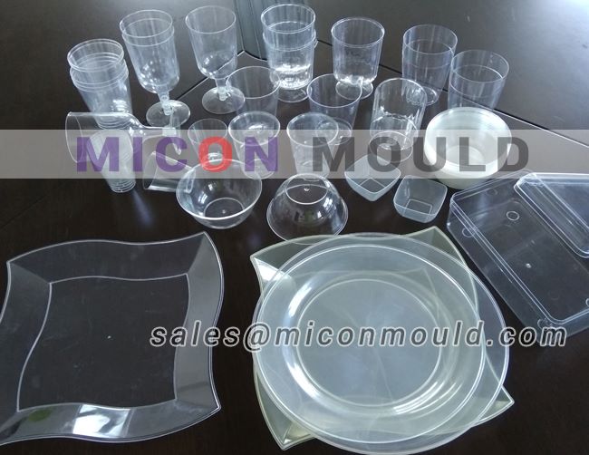Thin wall food container molds