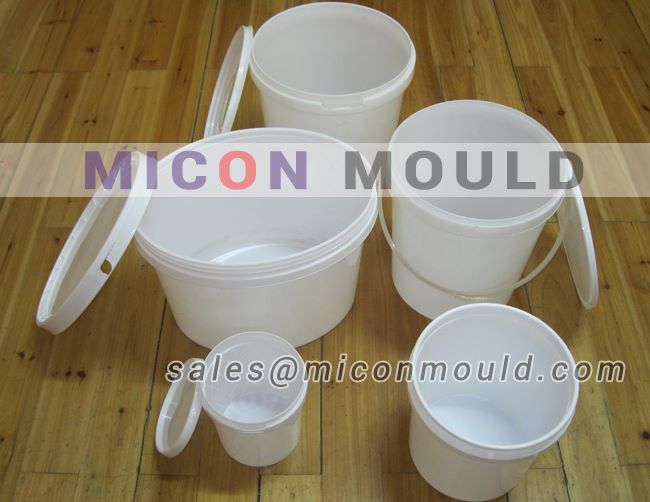 Plastic bucket mould