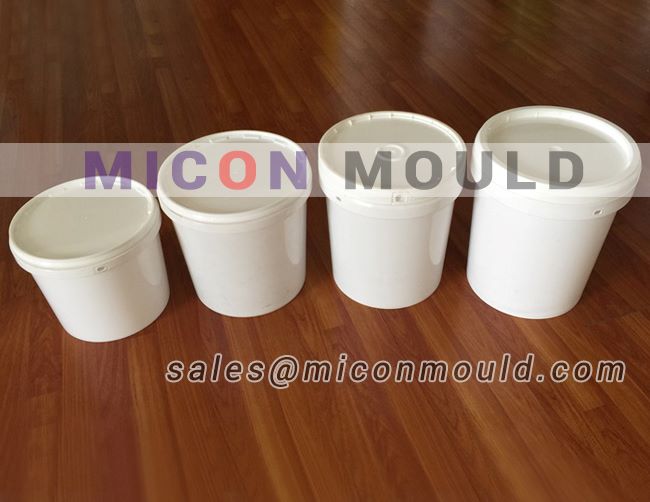 Plastic bucket mould