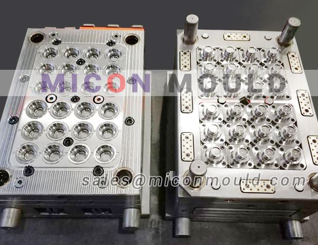 Multi cavity plastic cap mould