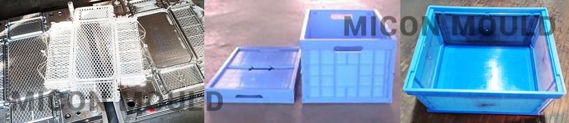 foldable crate mold maker